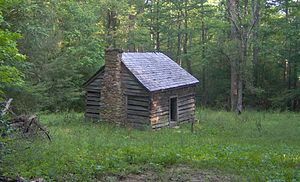 The Baxter Cabin (sometimes called the Jenkins...